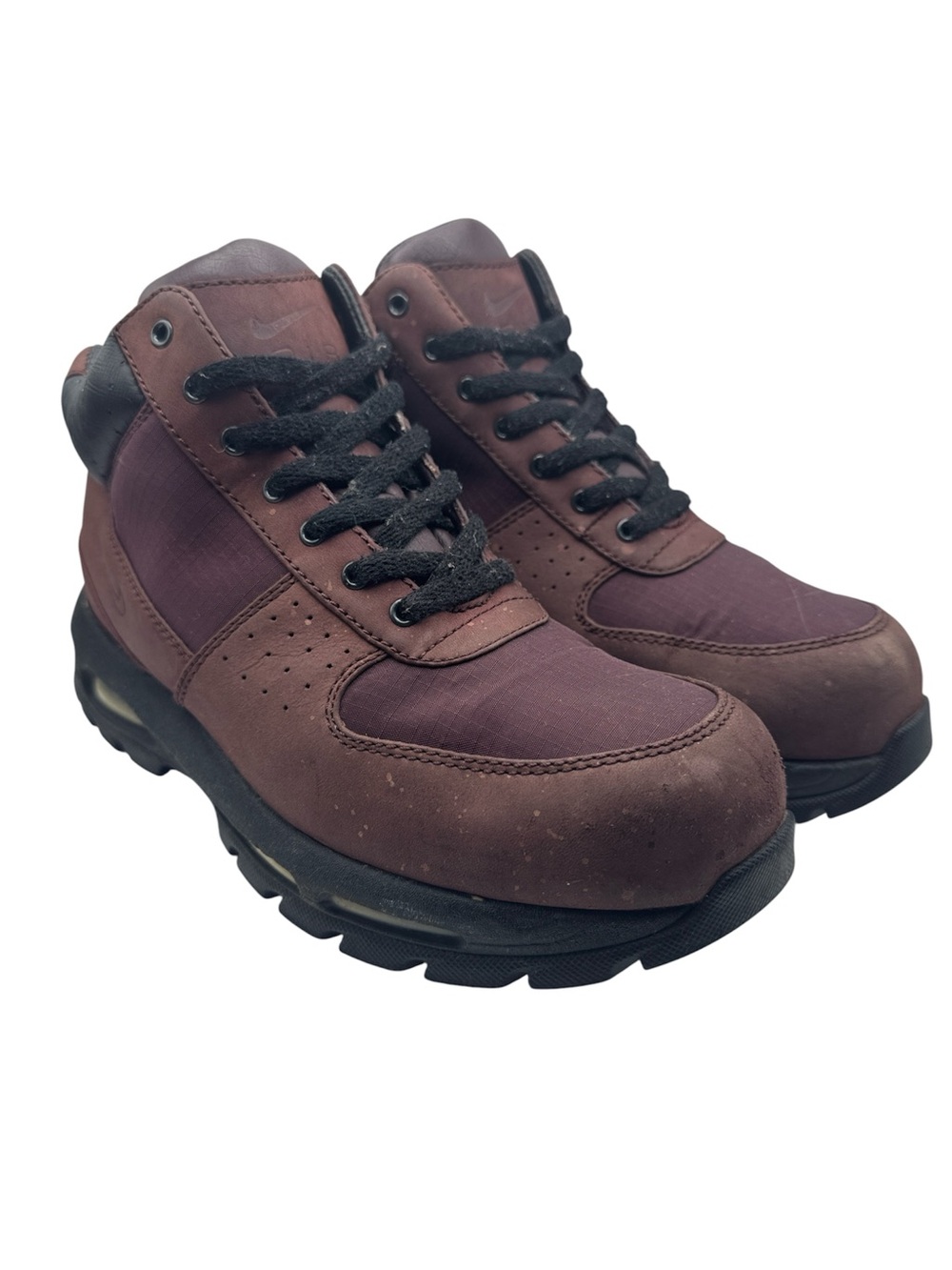 Nike Air Max Goadome II ACG Boots Mahogany Black Mens Size 9 307889-224